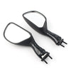 Kawasaki Ninja 650R ZX6R ZX9R Black L&R Rear View Mirrors (2006-2008)