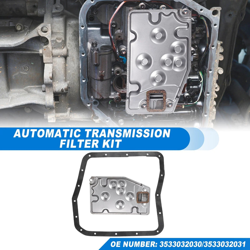 Toyota (A140E, A140L) Transmission Fluid Filter Oil Pan (2000-2005)