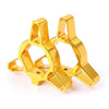 Universal Aluminum Gold CNC 22mm Fork Preload Adjusters