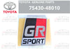 Toyota Harrier U65 GR Sport Back Door Name Plate / Emblem