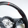 VW Golf / Polo GTI Jetta Scirocco / Tiguan Steering Wheel Carbon Suede Red