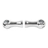 Harley Dyna Softail Handlebar Riser Clamp Mount Kit 4" Chrome (2006-2023)