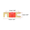 Car Truck Motorcycle Boat Audio CDs 5pcs 125A AFS Mini ANL Fuses