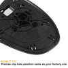 Mazda 2 3 Driver Side Mirror Glass w/ Backing Plate (2003-2013)