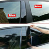 BMW X5 8x Door Window Trim Cover Pillar Post Glossy Black (2019-2024)