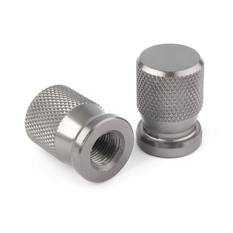 Tire Wheel Air Port Dust Cover Ventil Rim Caps Titanium Valve Stems