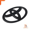 Toyota Hilux Vigo Matte Black 16cm Grille Logo Emblem Badge (2005-2014)