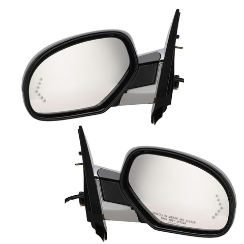 Power Mirror Set For 07-14 Cadillac Escalade Left Right
