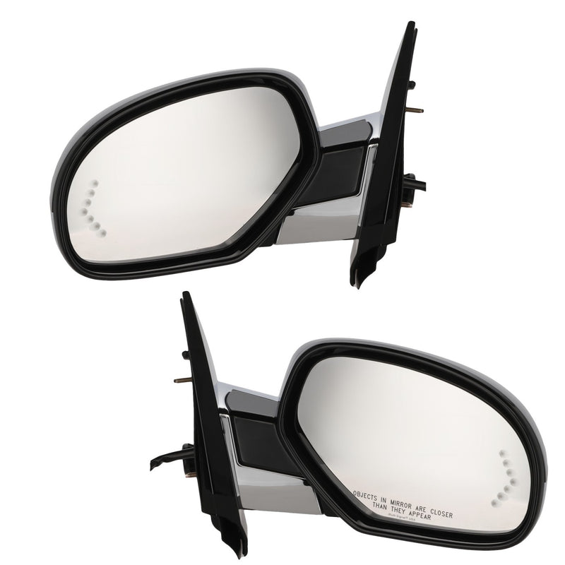 Power Mirror Set For 07-14 Cadillac Escalade Left Right