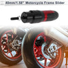 Motorcycle Slider Frame 10mm Aluminum Alloy Red