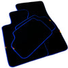 BMW X7 Series G07 SUV (2018-2024) Blue Trim AutoWin Black Floor Mats