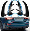 A160 A250 A35 AMG Line Sedan Rear Bumper Trim Lip Side Splitter (2013-2023)
