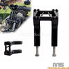 Harley Sportster Dyna Softail 1-1/8" Handlebar Pullback Riser 6"
