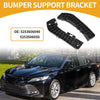 Toyota Camry (2007) Black Bumper Support Bracket 1 Pair