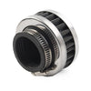 Motorcycle Scooter 38mm Stainless Steel Air Intake Filter Cleaner