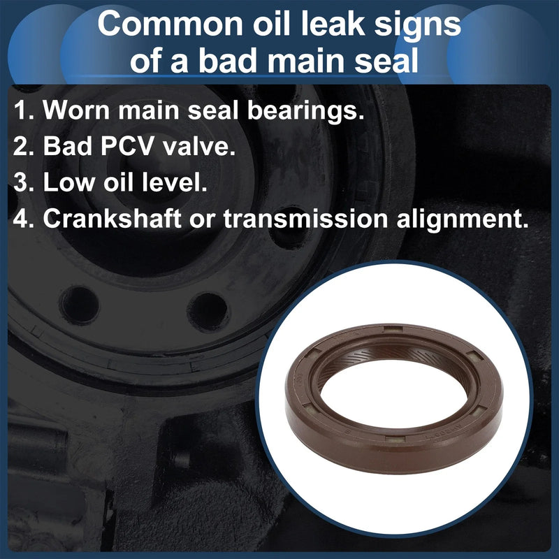 Mitsubishi Eclipse Front Crankshaft Oil Seal (1990-2012)