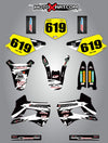 Kawasaki KX 85 Safari Style Stickers Custom Graphics Kit (1998-2013)