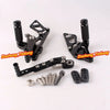 Suzuki GSXR 1000 K9 (2009-2010) - Silver Finish Rear Sets Foot Pegs