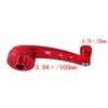 Truck Pickup Door - Red 2 x Billet Aluminum Window Crank Handles