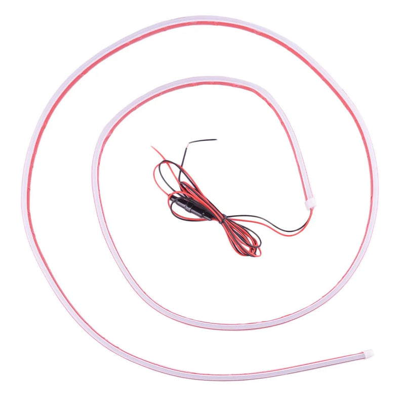 Car Engine Cover 1x 180cm LED DRL Hood Light Strip