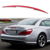 Mercedes Benz SL R231 (2013-2020) Mars Red ABS Boot Spoiler