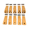Bobcat Style Mini Excavator 2 x Bucket Teeth & Flexpins