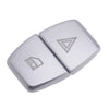 BMW 5 Series Hazard Warning Light Door Lock Button Cover Trim (2011-2017)
