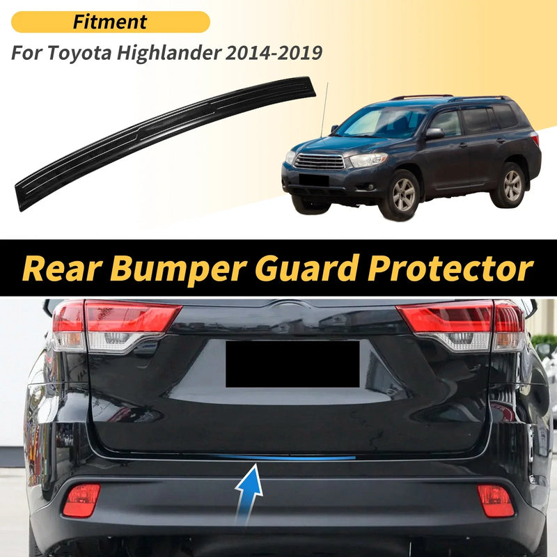 Toyota Highlander Bumper Guards 1 Pc (2014–2019)