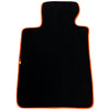 BMW X1 Series U11 SUV (2023-2026) Orange Trim AutoWin Black Floor Mats