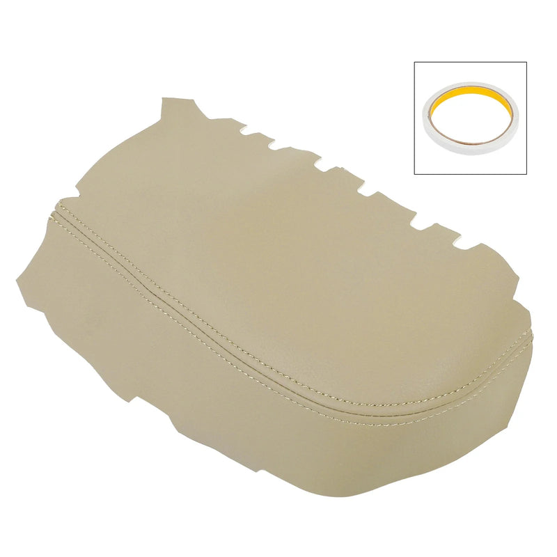 Honda Pilot Beige Microfiber Leather Door Panel Armrest Covers (2009-2013)