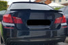 BMW 5 Series F10 F18 Rear M4 Style Spoiler Wing Glossy Black (2011-2017)