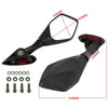 Yamaha NMax GPD 125 155 YZF-R3 R3A R25 Mirror Set Short Black (2015-2021)