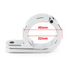 Motorcycle 1.25" Universal Motor Handlebar Mount Clamp Clock