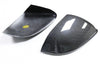 Audi Q8 2020-2022 Real Carbon Fiber Side Wing Rearview Mirror Cover Trim