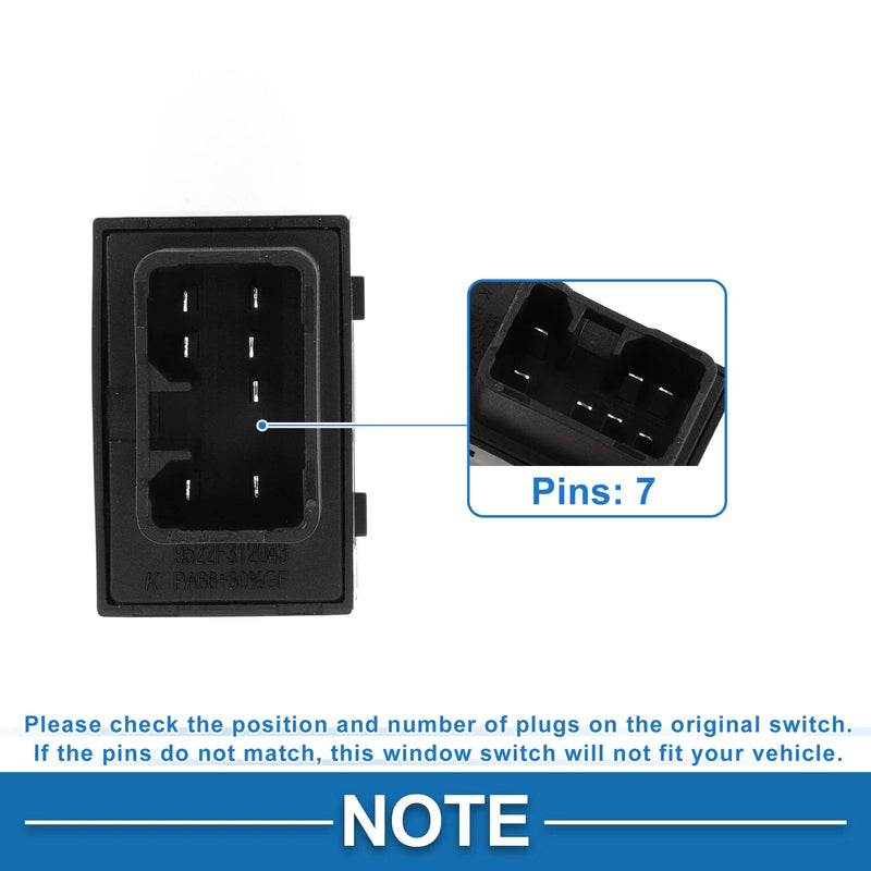 Kia Sportage R Power Window Switch (2010-2015)