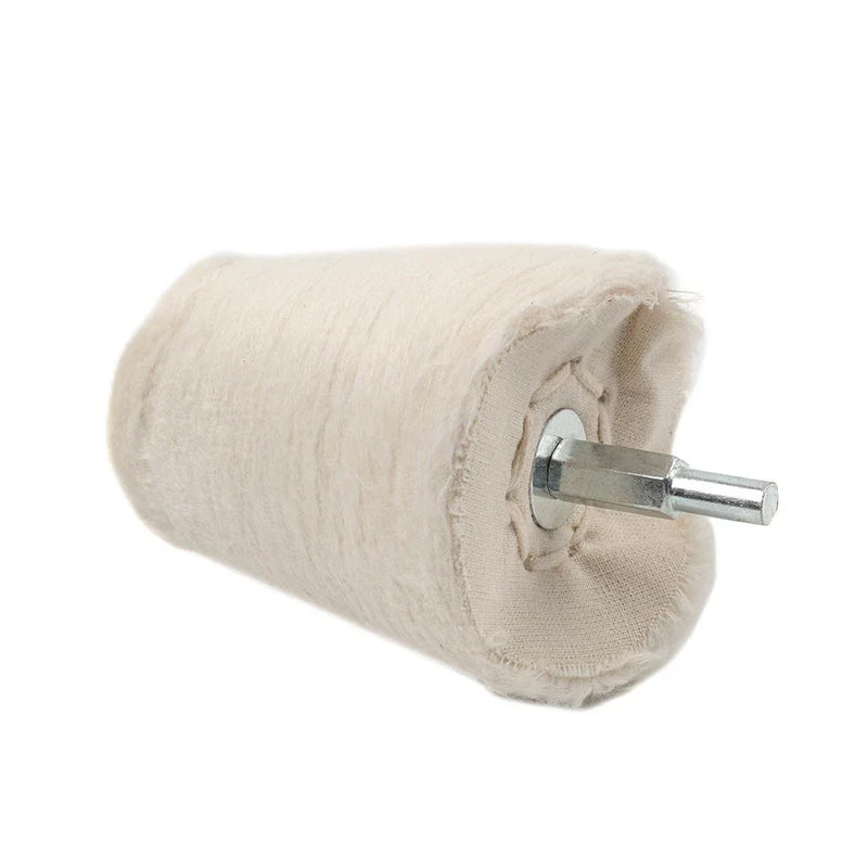 Car Polishing Drill Rotary Tool 65mm Soft Wool Buffing Pad Wheel