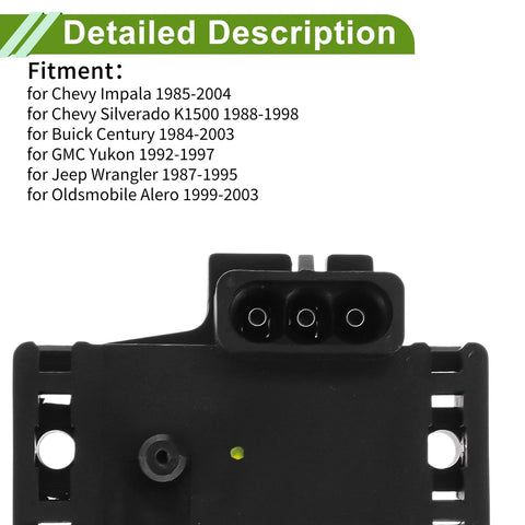 Chevy Impala Manifold Absolute Pressure MAP Sensor (1985-2004)