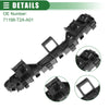Honda Accord (2015-2019) Black Front Bumper Support Bracket