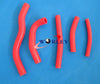 Suzuki RM125 RM125X RM125W RM125Y Aluminum Radiator & Blue Hose (1998-2000)