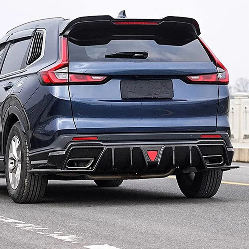 Honda CR-V Hybrid Gloss Black Rear Diffuser Lip with LED (2023-2025)