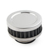 Motorcycle Scooter 38mm Stainless Steel Air Intake Filter Cleaner