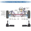 Ford Mustang 2 x Front Outer Tie Rod End Links (2005-2014)