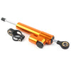 Universal Moto Gold & Black Adjustable Steering Damper Stabilizer