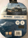 Boat Mooring Line 6m x 10mm 16 Strand Soft Braid UV Stabilised Polyester
