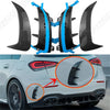 A-Class A160 A250 A35 AMG Rear Bumper Trim Lip Spoiler Stickers (2013-2023)