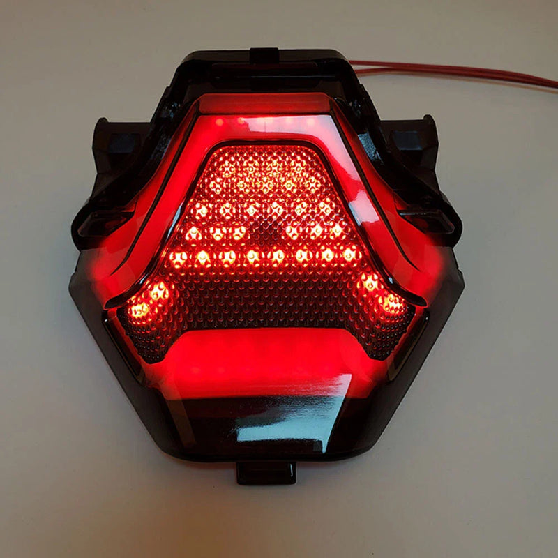 Yamaha YZF R3 R25 MT07 Rear Tail Light Integrated Turn Signal (2015-2023)