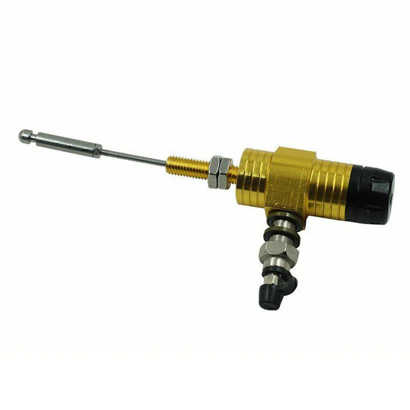 Universal Motorcycle Gold Hydraulic Clutch Master Cylinder Rod Brake Pump