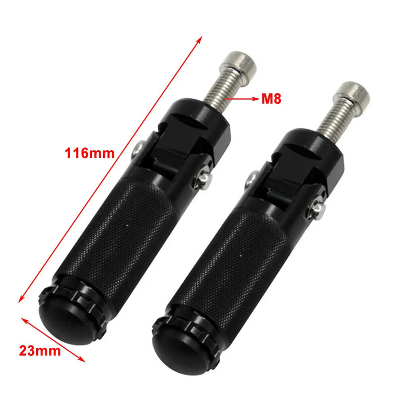 Bike CNC Universal Motorcycle Folding Foot Pegs