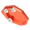Kawasaki VERSYS 650 KLX250 (2010-2014) - Orange Kickstand Pad