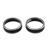 Lexus NX250 350h 450h Black AC Air Switch Ring Cover Trim (2022-2024)